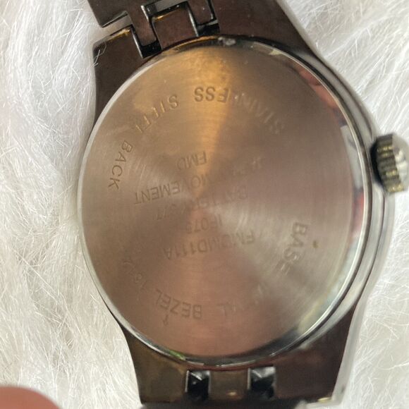 Relic By Fossil Watch Mens Black Stainless Steel Analog Dial Quartz FMDMD111A - Picture 5 of 7